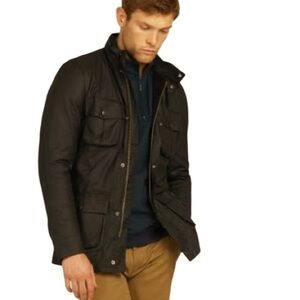 NEW Barbour CORBRIDGE Hooded Waxed Jacket in Rustic British Luxe Size L
